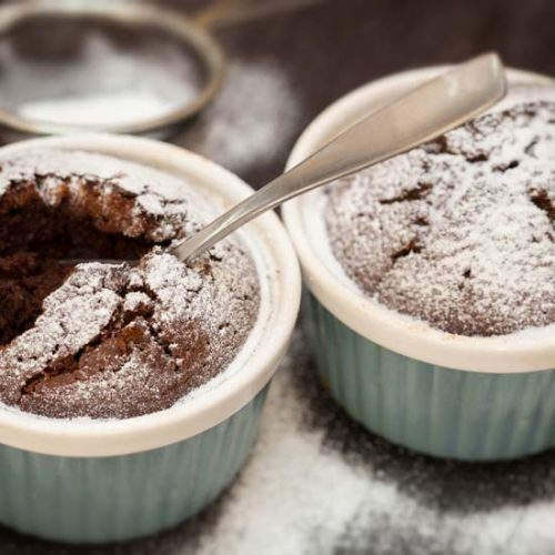Individual Chocolate Coffee Soufflé Recipe